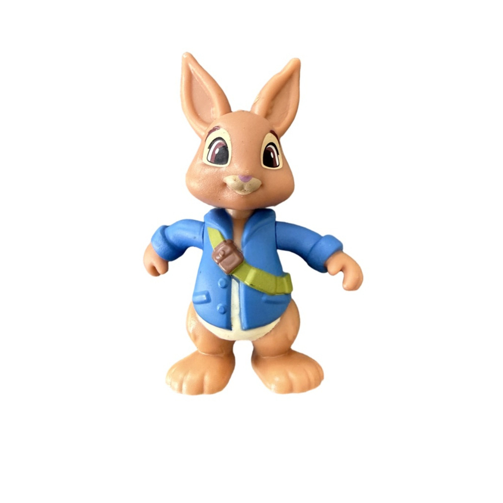 Nick Jr. Peter Rabbit Posable Small Figure Toy Blue Jacket